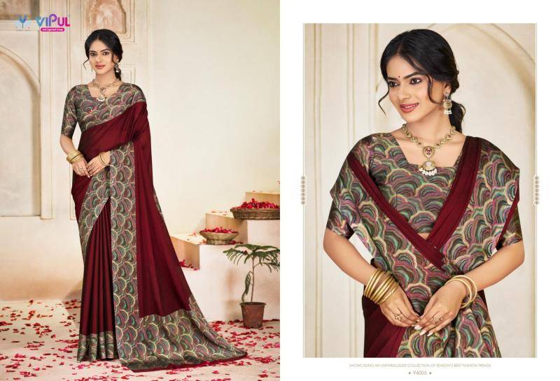 Vipul juliet chiffon vol-26  Wholesale sarees in Surat